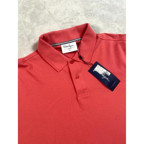 Walter Hagen Other - Walter Hagen Clubhouse Polo Shirt Mens XL Pink Rouge Wrinkle Resistant Golf